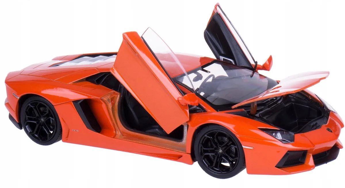 Lamborghini Aventador LP700-4 Modelauto 1:24 by Welly in Orange – product photo