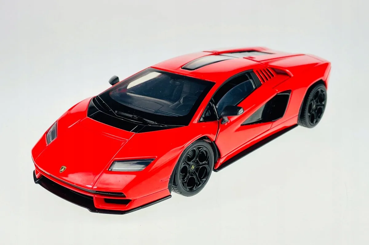 Lamborghini Countach LPI 800-4 Modelauto 1:24 de Welly en Rouge – photo du produit