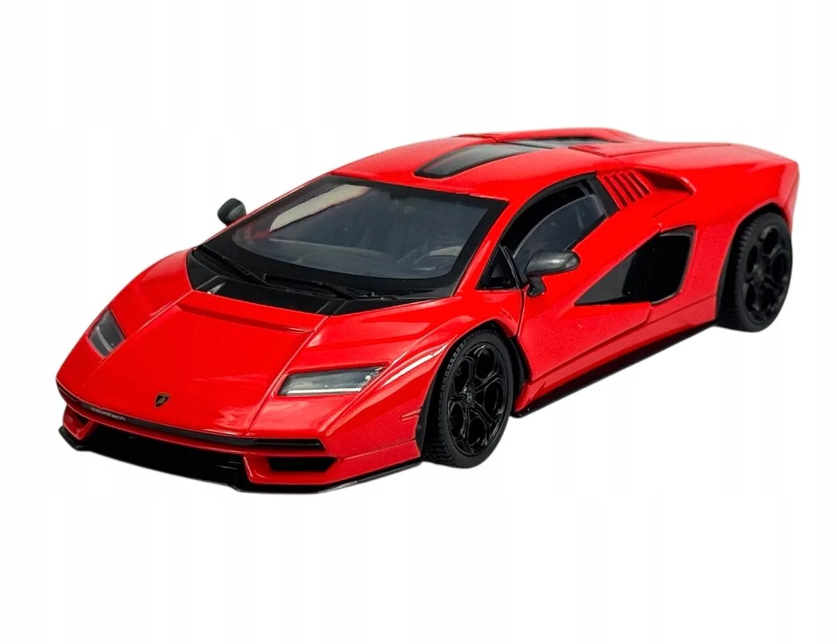 Lamborghini Countach LPI 800-4 Rood Metaal Model 1:24 - Nieuw de Welly – photo du produit