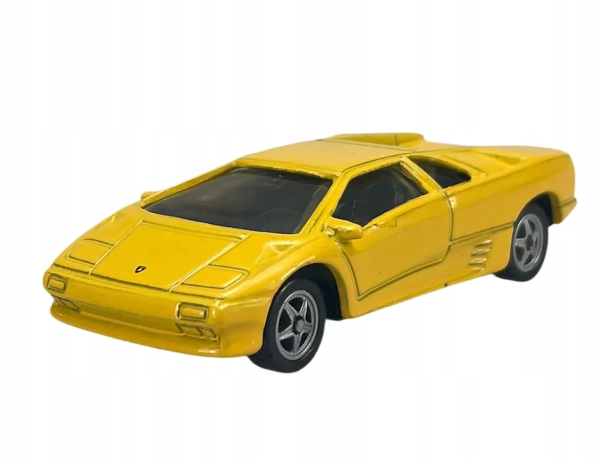 Lamborghini Diablo Geel Metaal Model 1:60 Speelgoedauto fra Welly – produktbillede