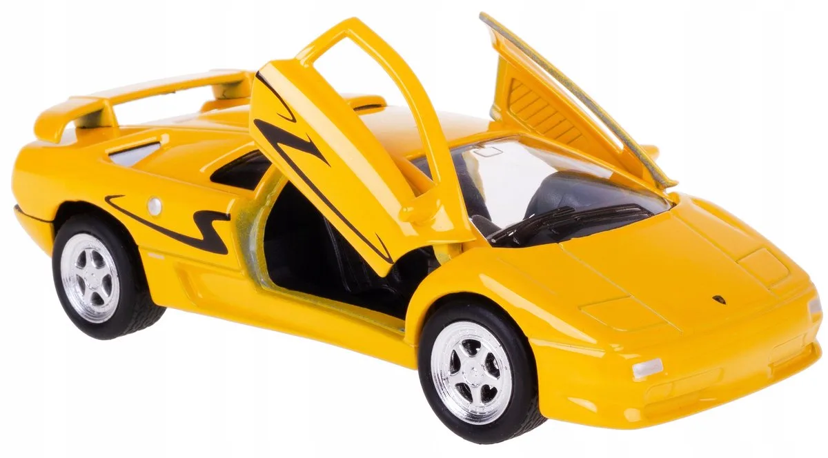 Lamborghini Diablo SV Modelauto 1:34-39 de Welly en Jaune – photo du produit