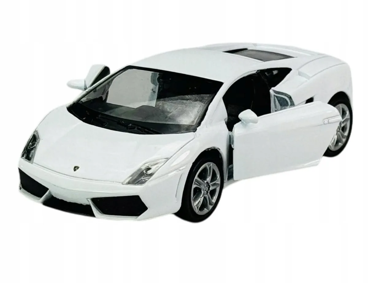 Lamborghini Gallardo LP560-4 Wit Metaal Model 1:34 de Welly – photo du produit