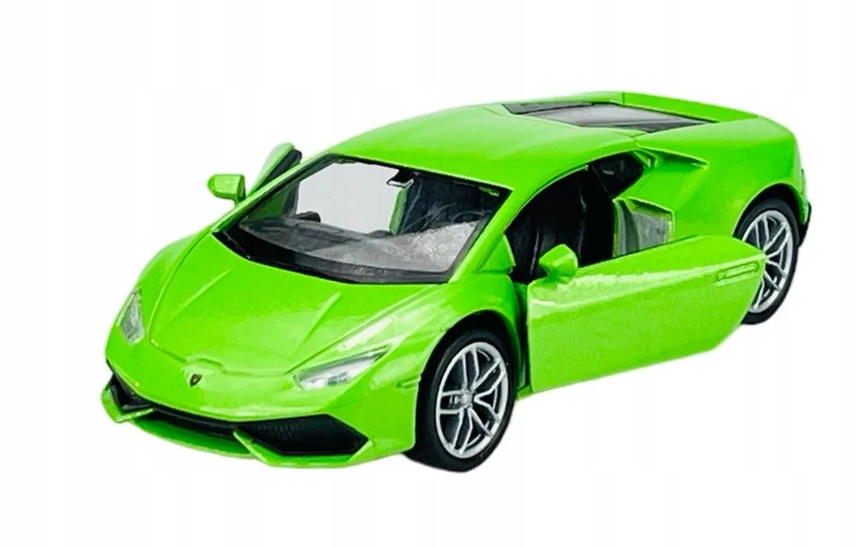Lamborghini Huracan LP 610-4 Metaal 1:34 Model Auto van Welly in Groen – productfoto