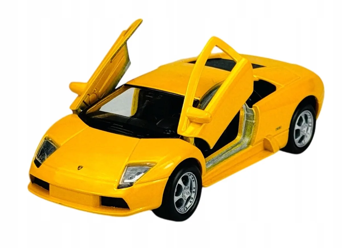 Lamborghini Murcielago Metaal Model 1:34 - Nieuw van Welly in Geel – productfoto