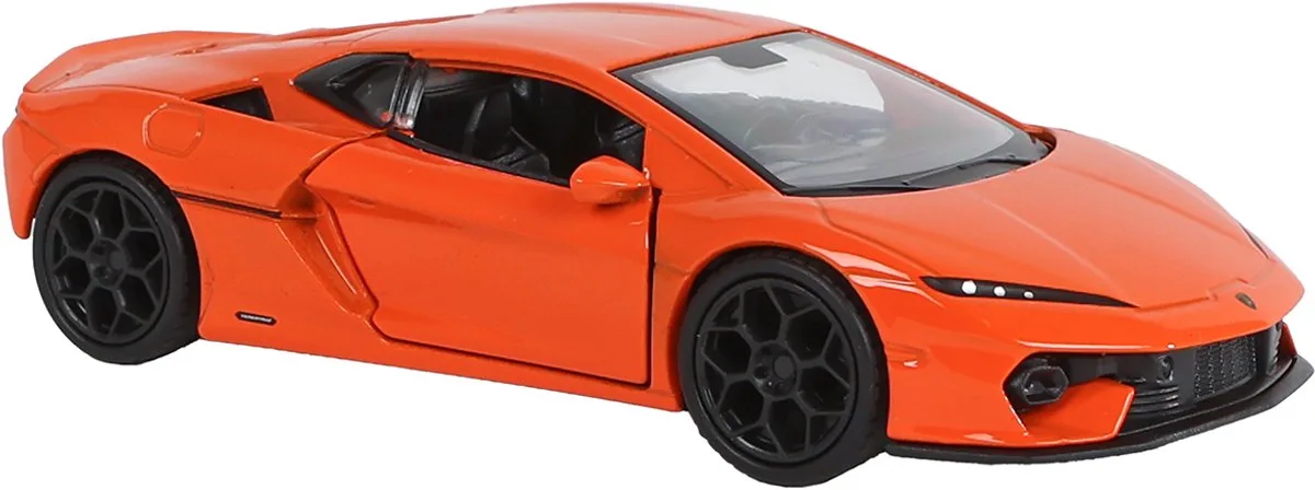 Lamborghini Temerario (12 cm) 1/32 Pull-back motor - modelauto - model auto - schaalmodel - schaal model de Welly en Orange – photo du produit