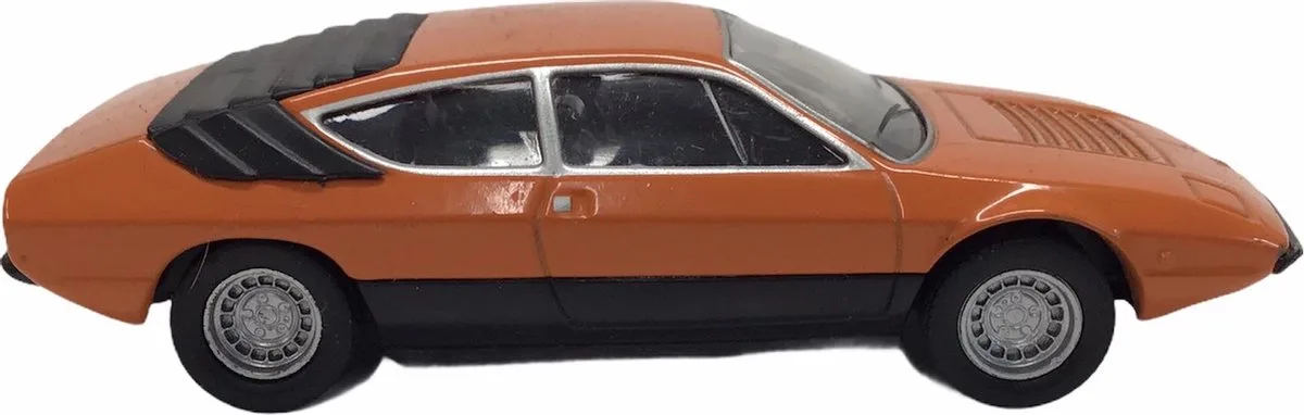 Lamborghini Urraco De Agostini 1:43 verzamelauto - Schaalmodel - Model auto - Miniatuurauto - Miniatuurautos fra Welly i Orange – produktbillede
