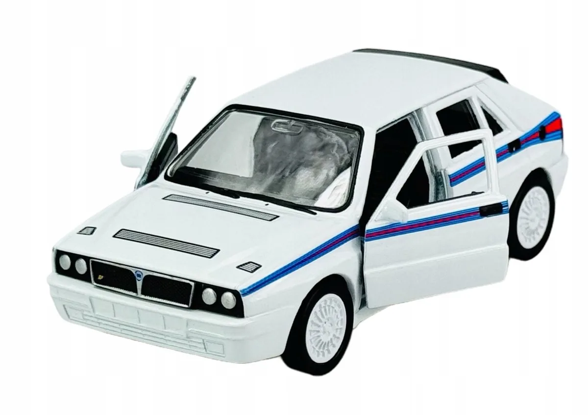 Lancia Delta HF Integrale Martini 5 Wit 1:34 modelauto von Welly – Produktfoto