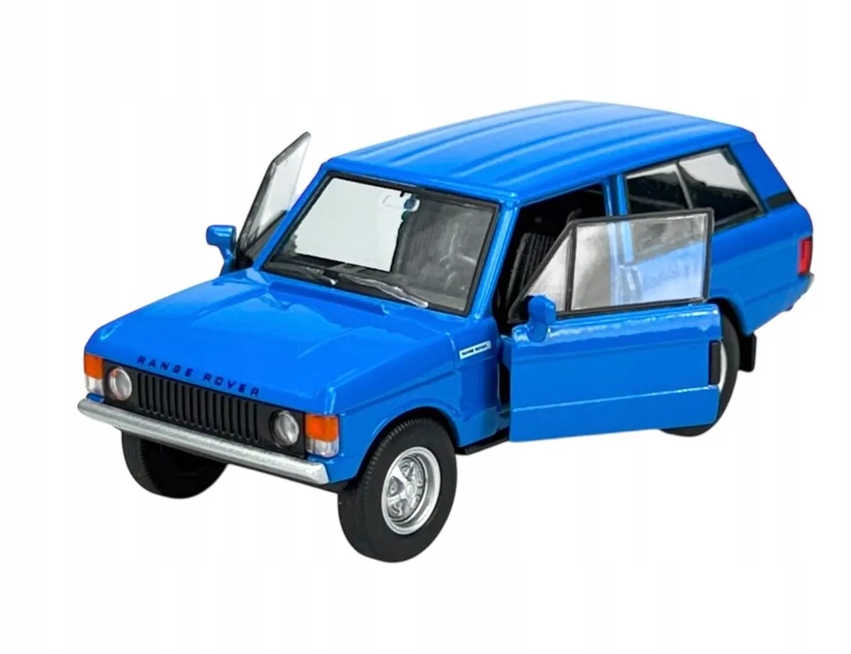 Land Rover Range Rover Classic 1970 1:34 Modelauto de Welly en Bleu – photo du produit