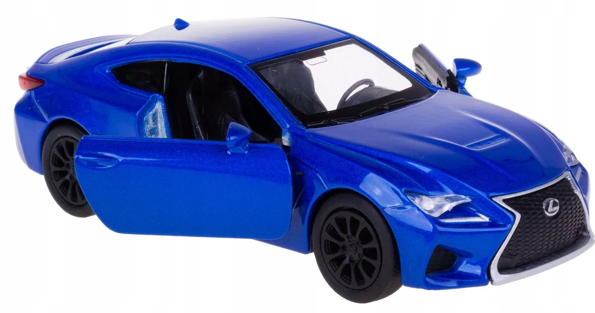 Lexus RC F Model Auto 1:34-39 de Welly en Bleu – photo du produit
