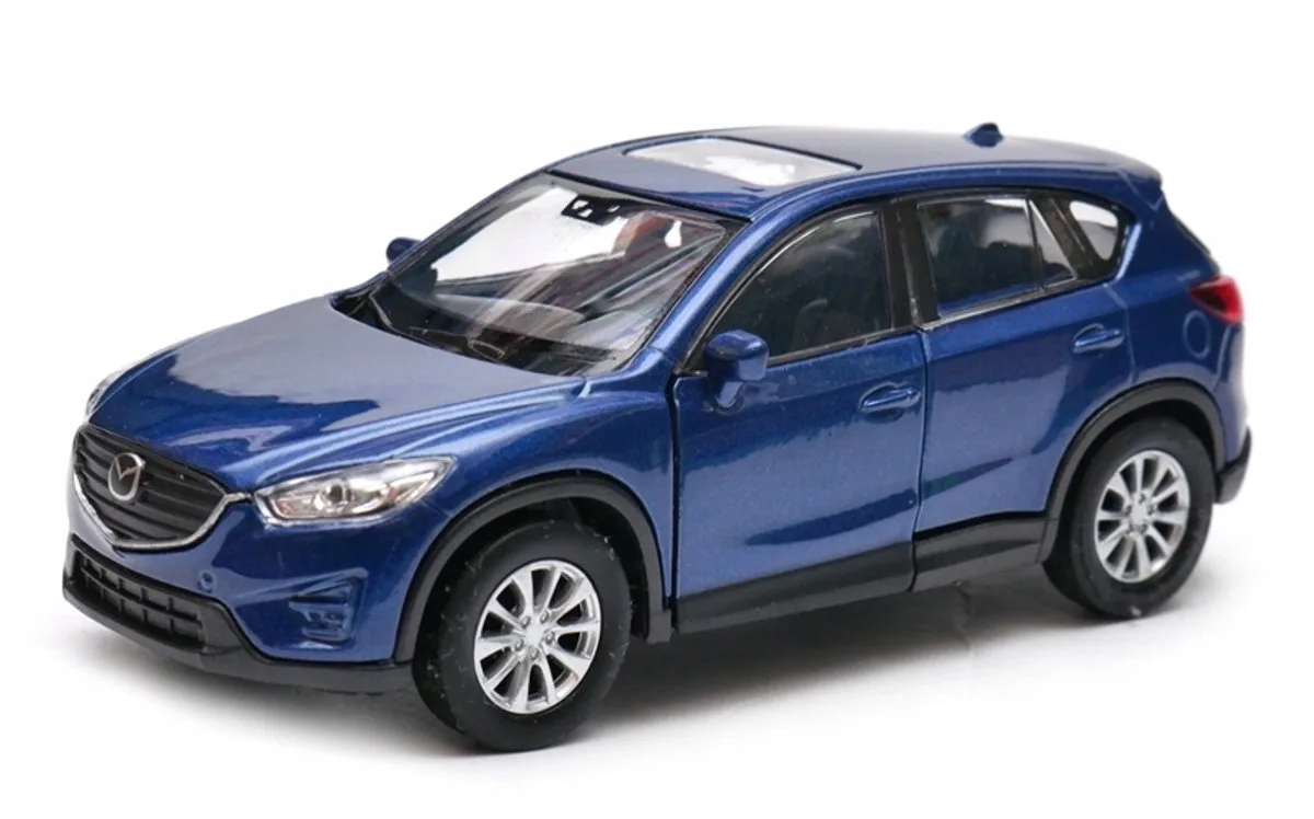Mazda CX-5 Modelauto 1:34-39 de Welly en Bleu – photo du produit