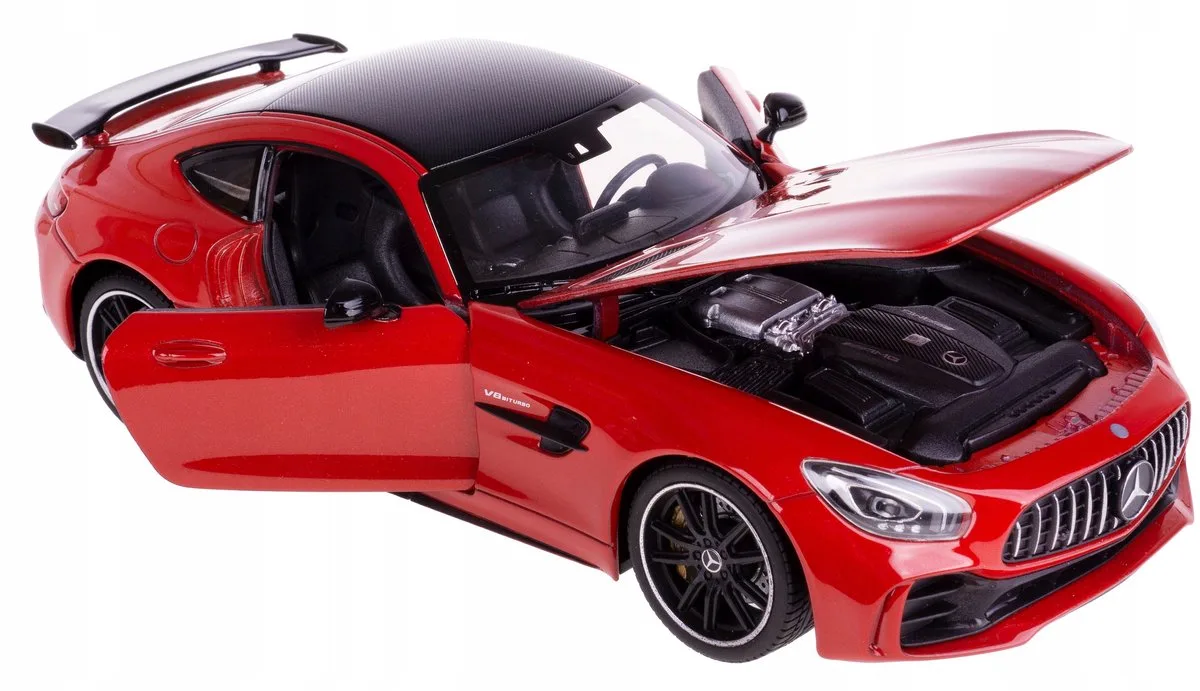 Mercedes AMG GT R modelauto Welly 1:24 de Welly en Rouge – photo du produit