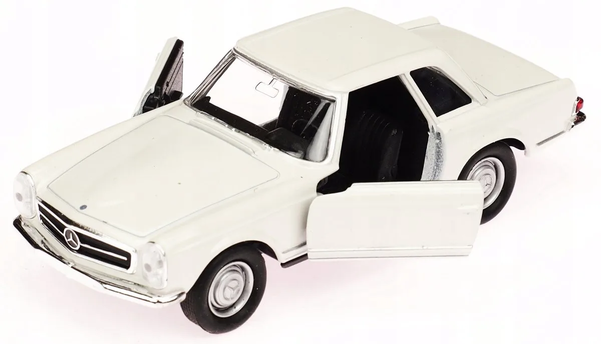 Mercedes-Benz 230SL Pagode 1963 Wit Metaal 1:34-1:39 fra Welly – produktbillede