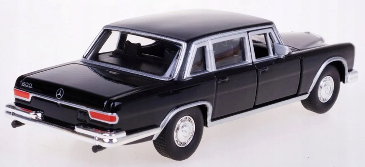 Mercedes-Benz 600 Modelauto Metaal 1:34 från Welly i Svart – produktbild