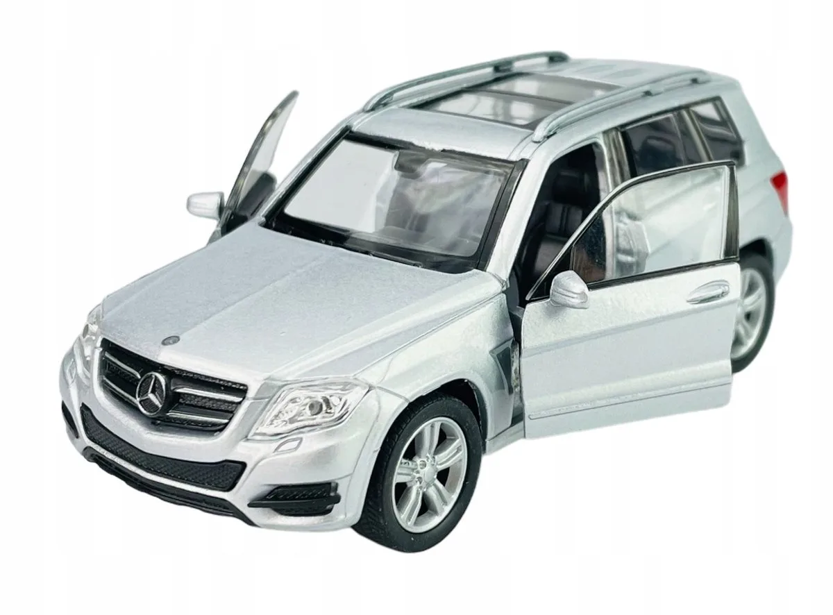 Mercedes-Benz GLK 1:34 Metaal Nieuw Model von Welly in Silber – Produktfoto