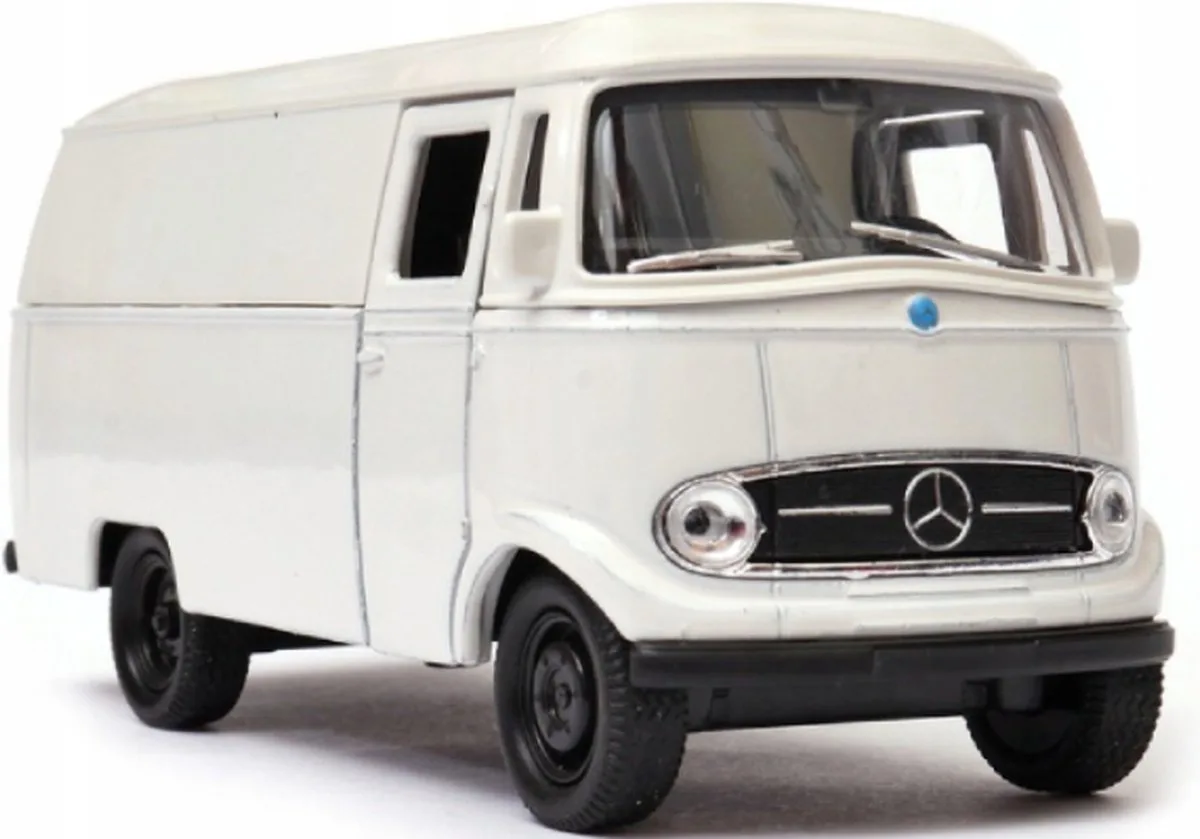 Mercedes-Benz L319 Panel Van (11 cm) 1/34 Welly Nex {Modelauto - Schaalmodel - Modelauto - Miniatuurauto - Miniatuur autos} från Welly i Vit – produktbild