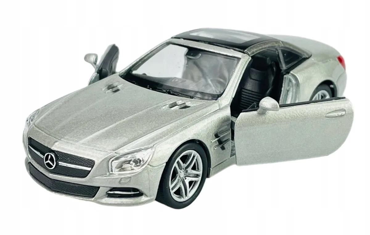 Mercedes-Benz SL500 1:34 modelauto von Welly in Gold – Produktfoto