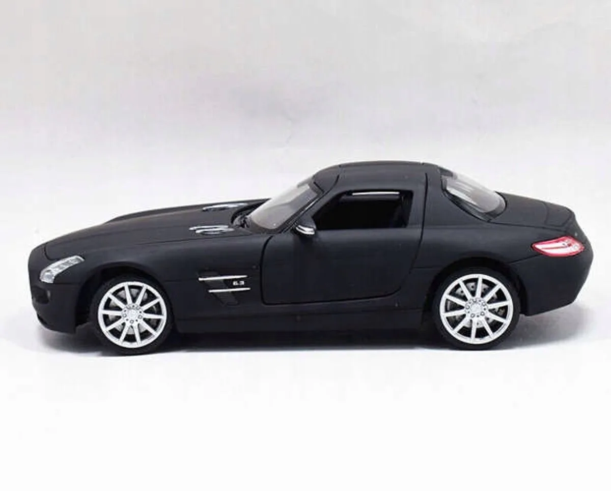 Mercedes-Benz SLS AMG Modelauto 1:24 från Welly i Svart – produktbild
