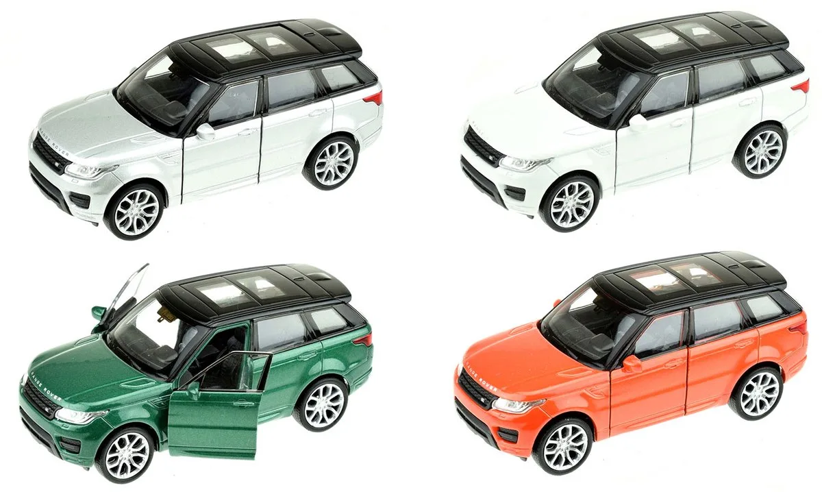 Metalen Land Rover Evoque wit 12 Cm - 1 stuk van Welly in Meerkleurig – productfoto