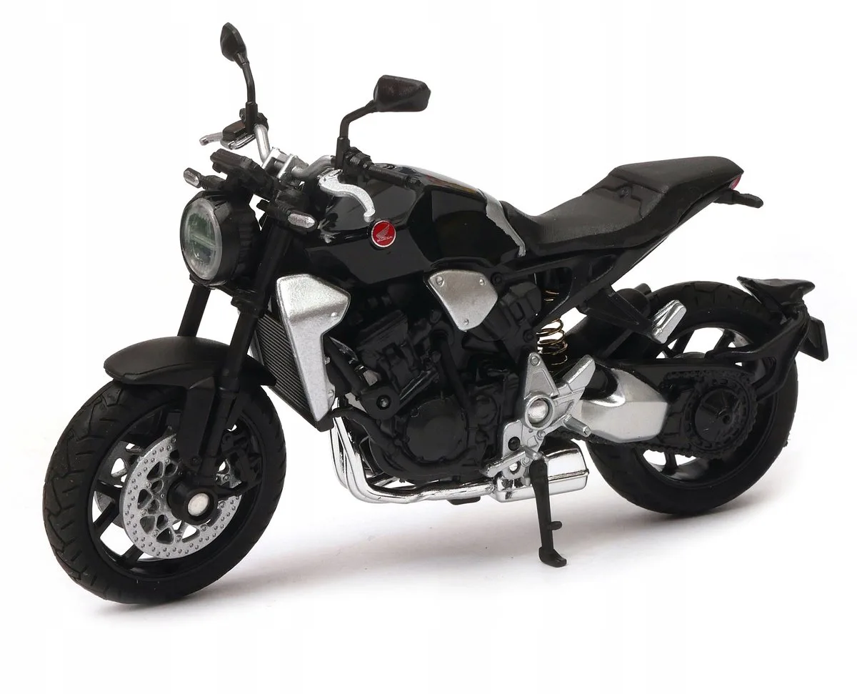 Model Motor Honda CB1000R 2018 Schaal 1:18 - Merkloos Metaal från Welly i Silver – produktbild