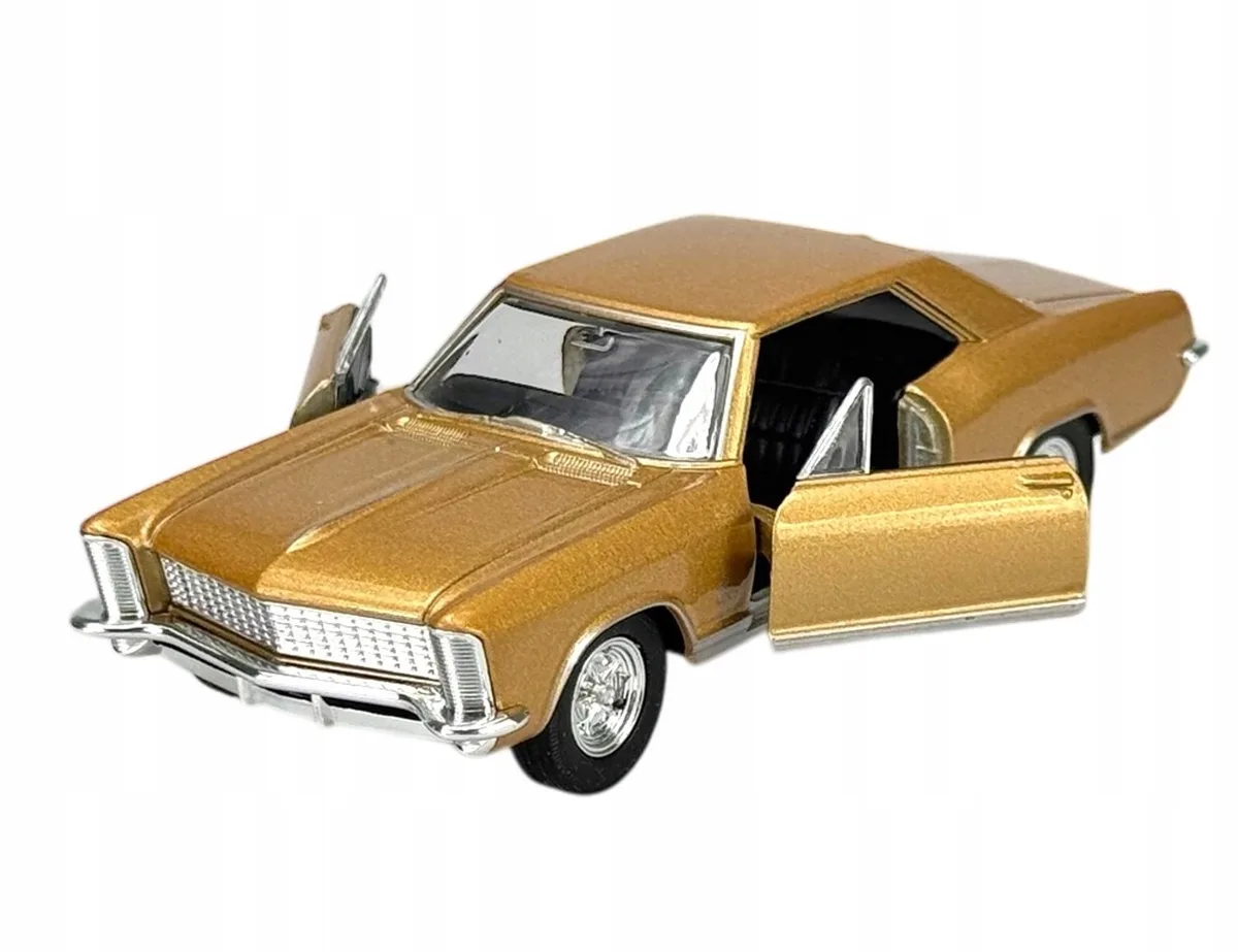 Modelauto Buick Riviera Gran Sport - Goud - Schaal 1:34 från Welly – produktbild