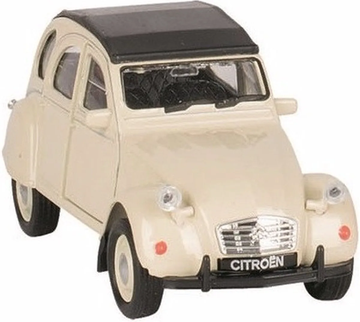 Modelauto Citroen 2CV - dicht - schaal 1:36 - schaalmodel auto från Welly i Beige – produktbild
