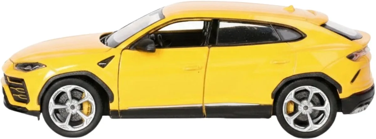 Modelauto - Lamborghini Urus - 1 x 1 x 1 cm - schaalmodel - miniatuur auto de Welly en Jaune – photo du produit