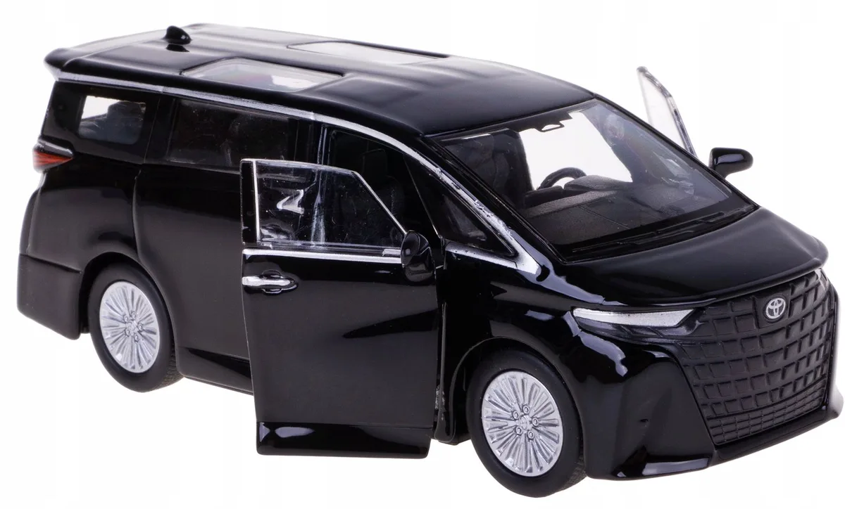 Modelauto Zwart Metaal 1:34/39 - Merkloos von Welly – Produktfoto