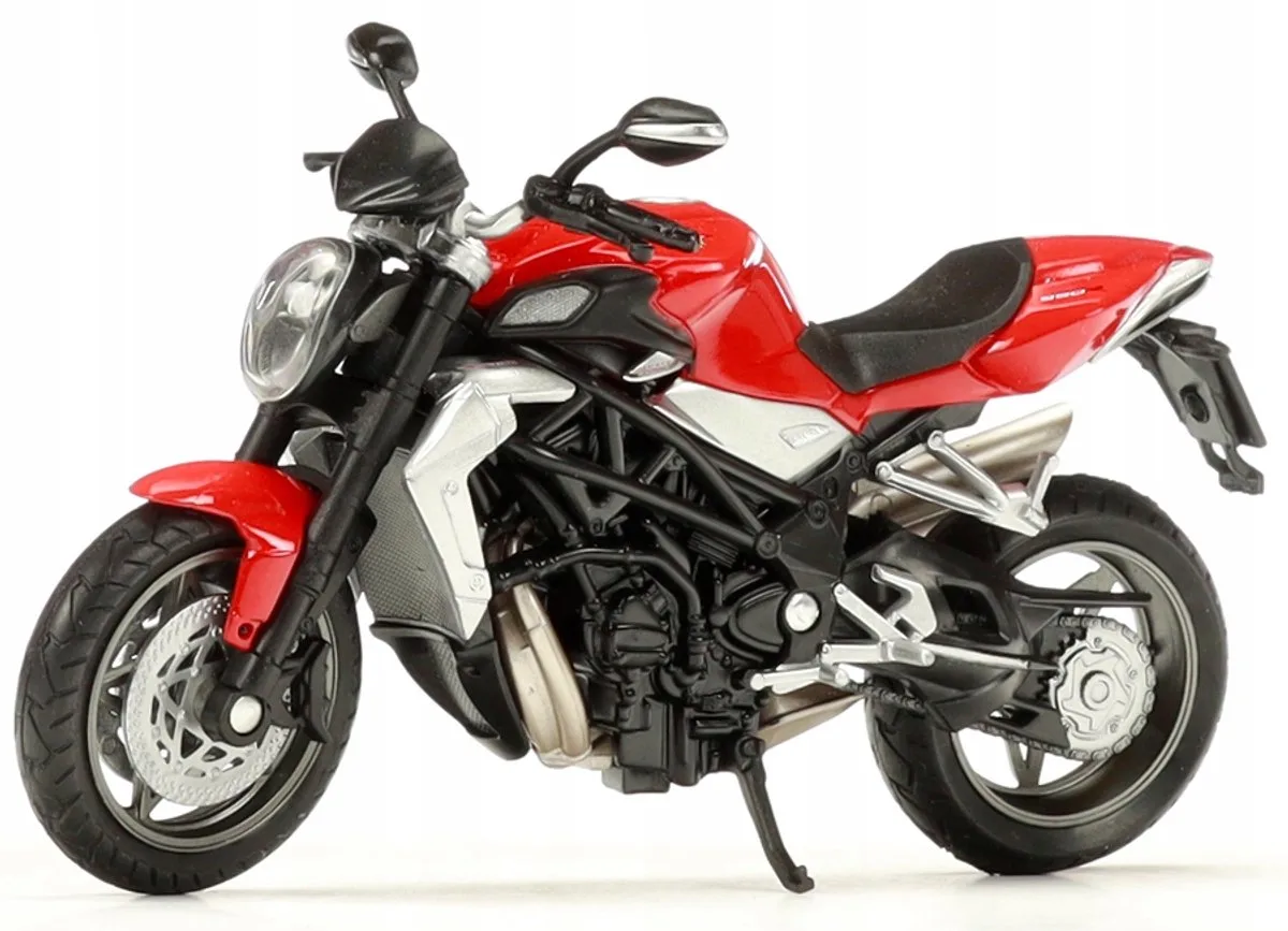 Motor MV Agusta Brutale 990R schaal 1:18 - Rood fra Welly – produktbillede