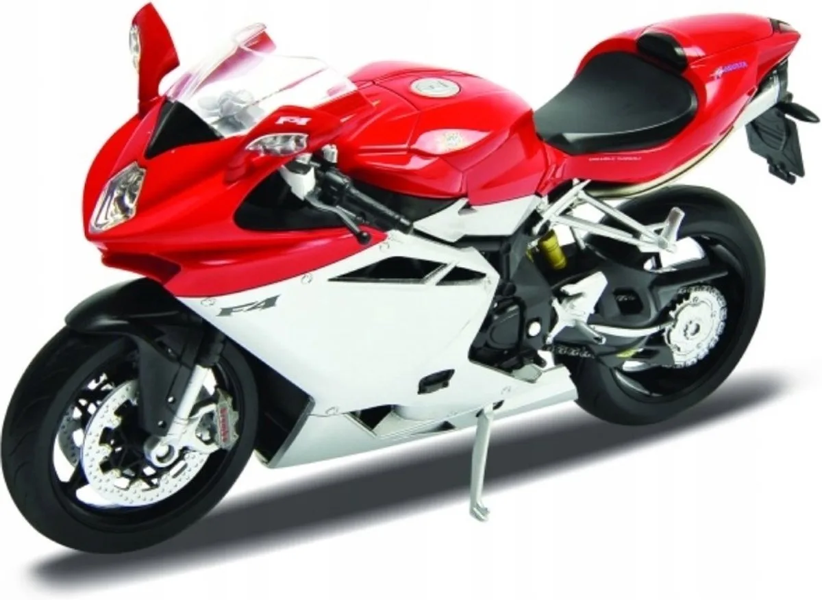 MV Agusta F3 800 motormodel 1:10 Welly - Rood fra Welly – produktbillede