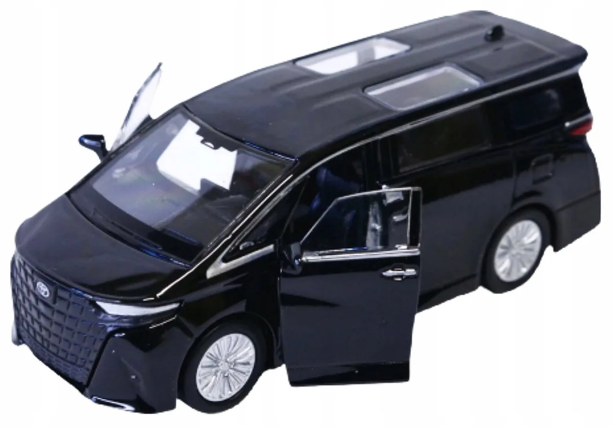 Nex Toyota Alphard 1:34 Modelauto fra Welly i Sort – produktbillede