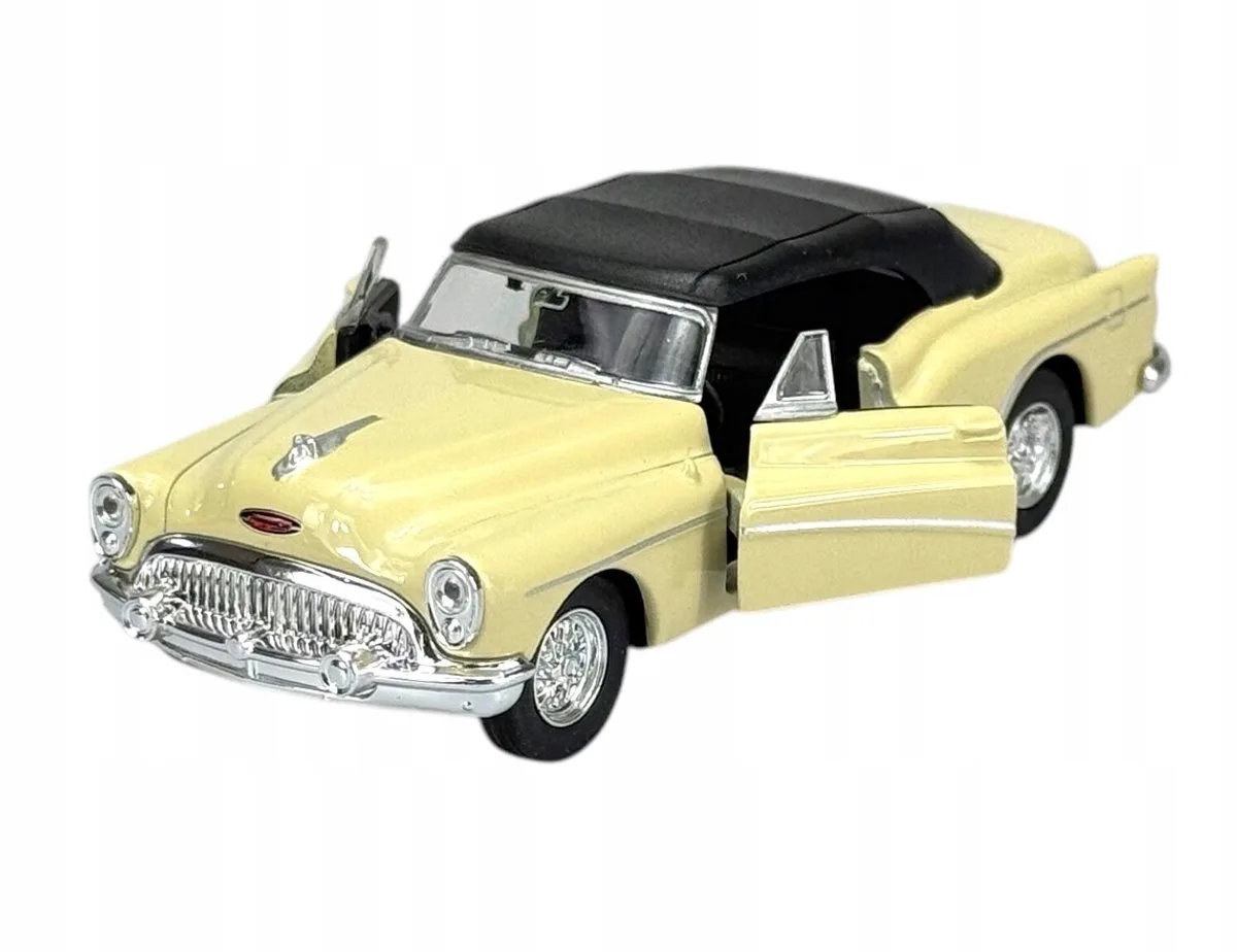 Old Timer 1953 Buick Skylark beige metalen 1:34 modelauto fra Welly – produktbillede