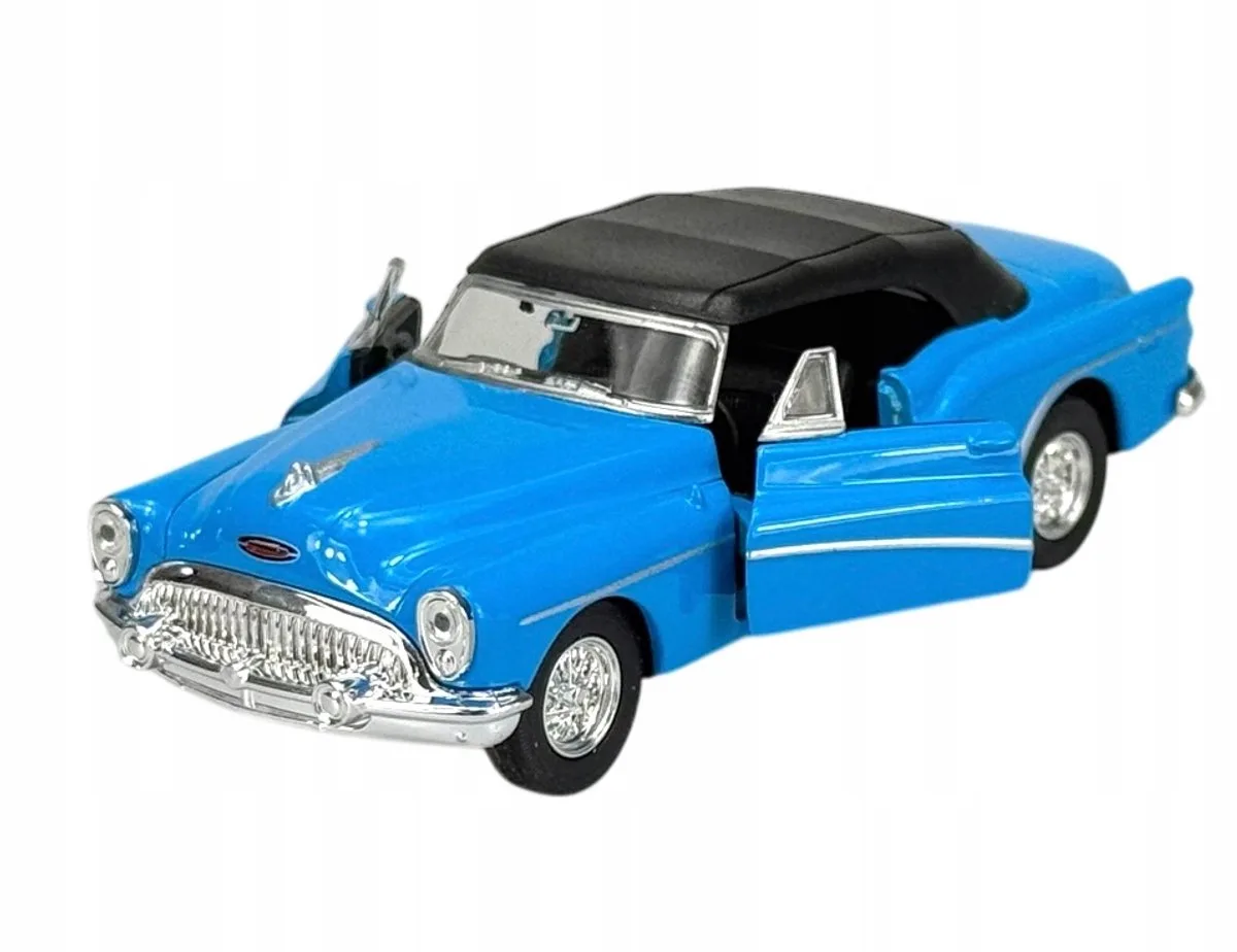 Old Timer 1953 Buick Skylark Blauw Metaal 1:34 Model Auto van Welly – productfoto