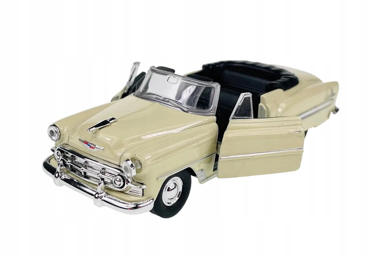 Old Timer 1953 Chevrolet Bel Air 1:34 Metaal fra Welly i Beige – produktbillede