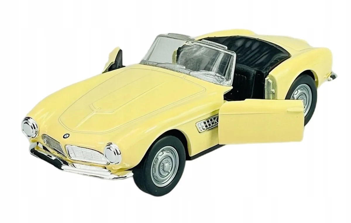 Old Timer BMW 507 Beige Metaal Model 1:34 Nieuw från Welly – produktbild