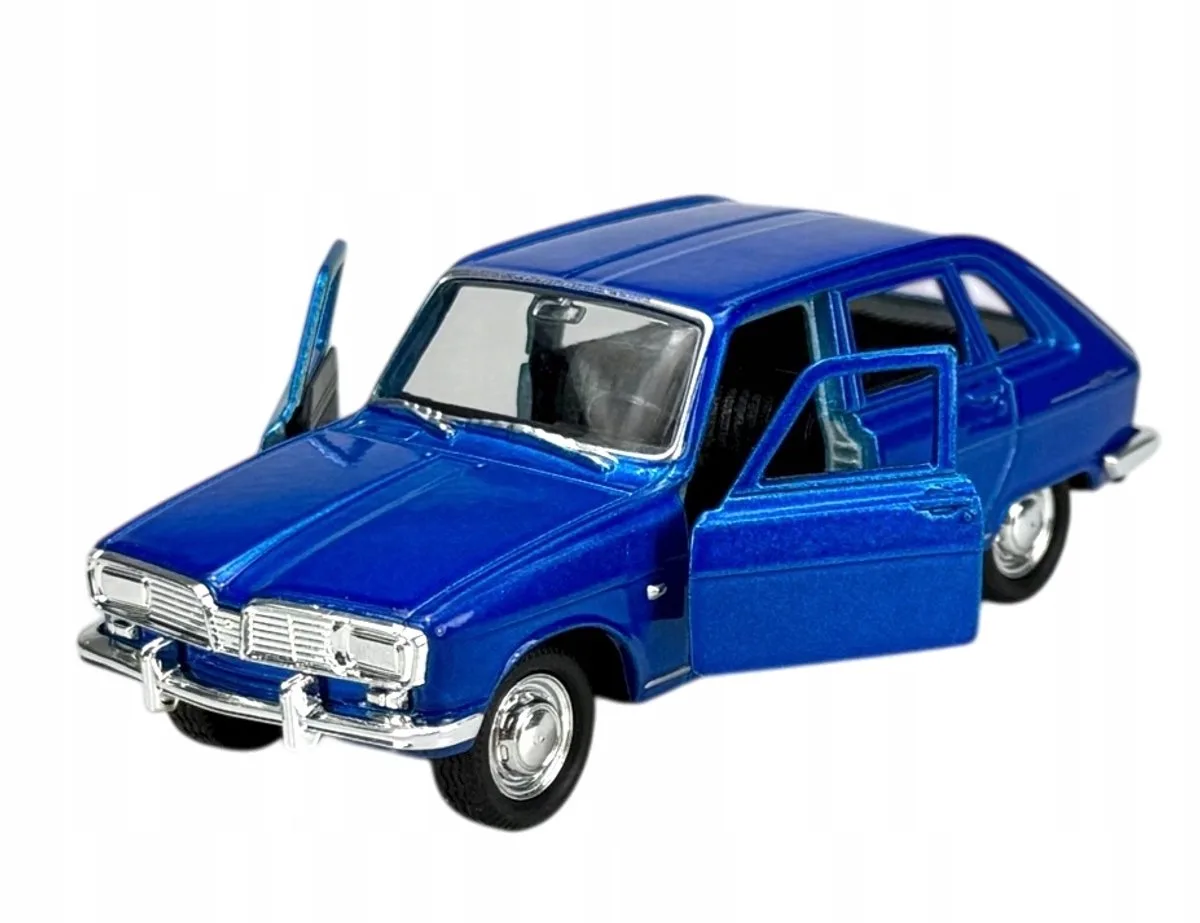 Old Timer Renault 16 Blauw Metaal Model 1:34 - 1:39 från Welly – produktbild