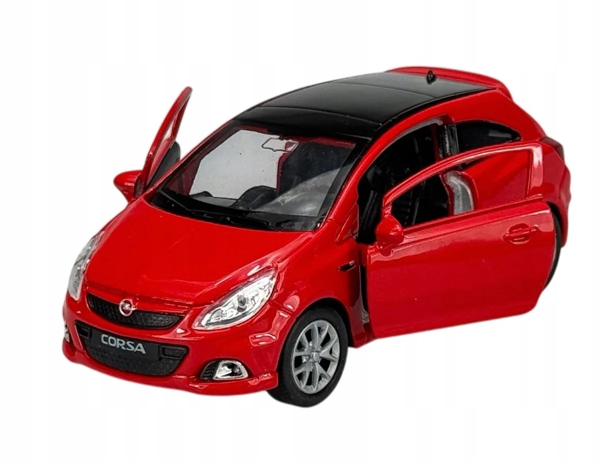Opel Corsa OPC Metaal Model 1:34 - 1:39 Nieuw by Welly in Red – product photo