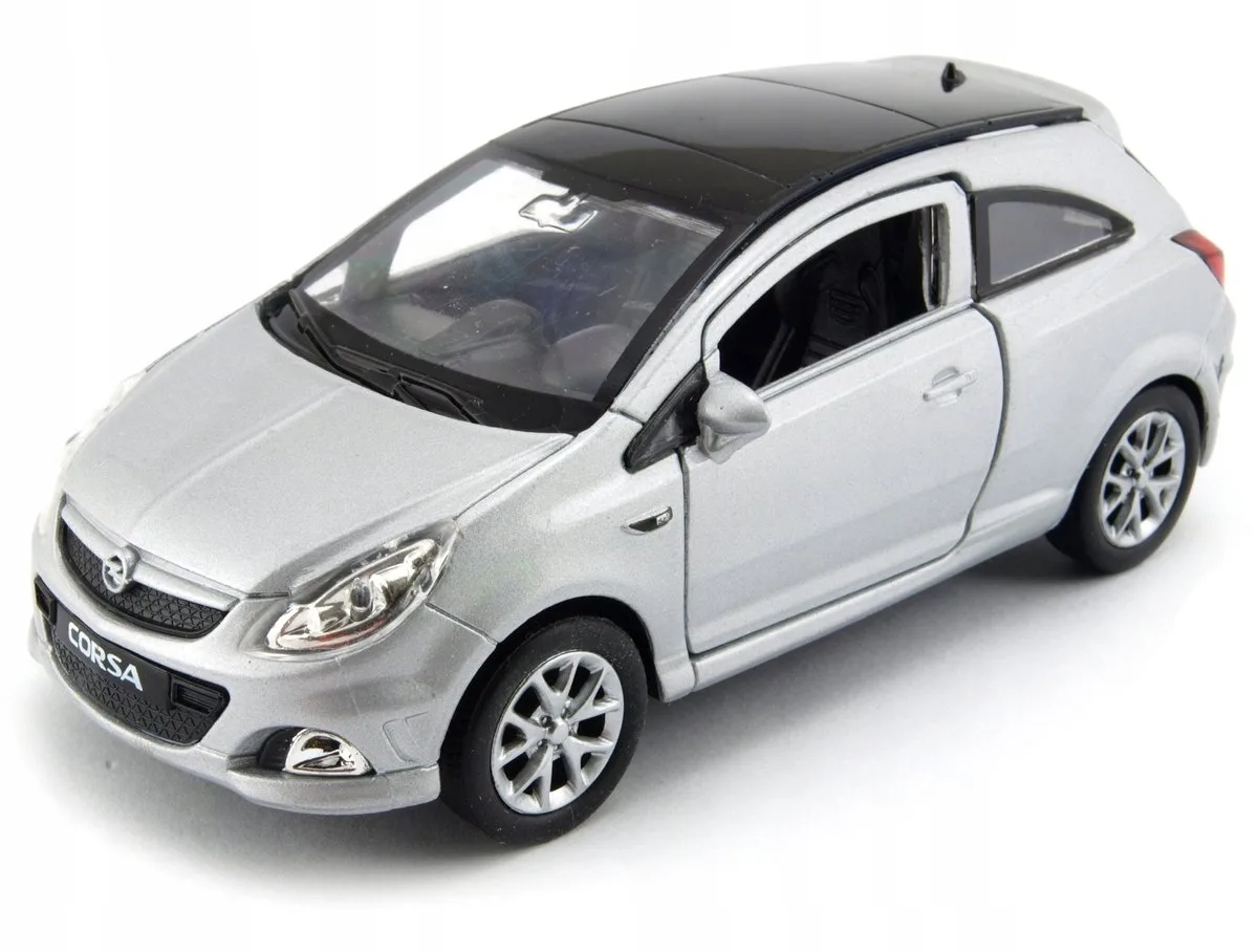 Opel Corsa OPC modelauto schaal 1:34-39 de Welly en Argent – photo du produit