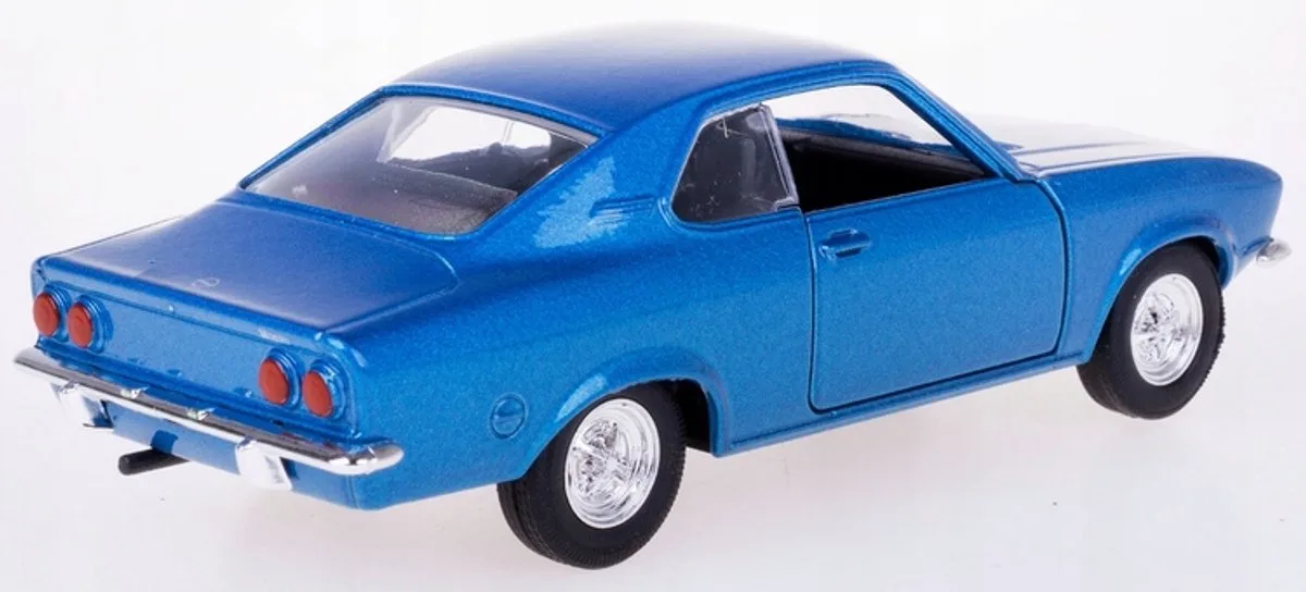 Opel Manta A 1970 Metal Model Auto 1:34 Welly fra Welly i Blå – produktbillede