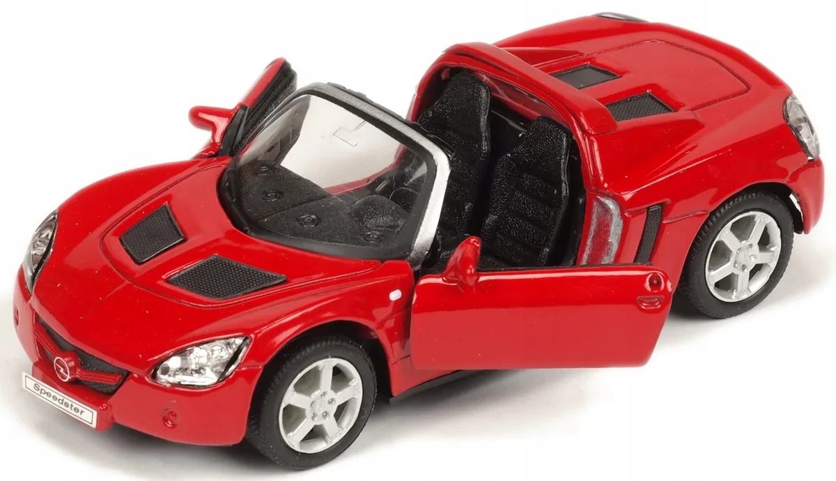 Opel Speedster 2001 Cabriolet Metaal - Openende Deuren de Welly – photo du produit
