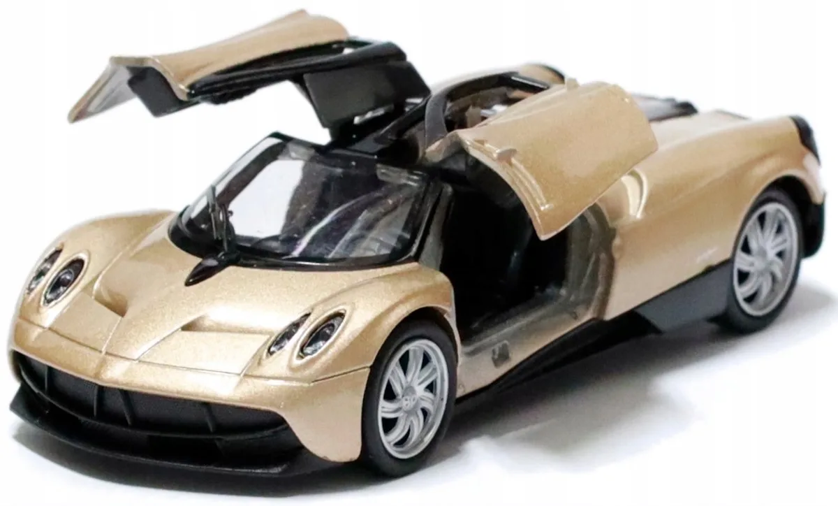 Pagani Huayra Modelauto - Schaal 1:34-1:39, Openende Deuren de Welly en Or – photo du produit
