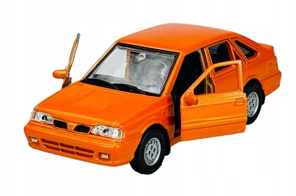Polonez Caro Plus Metaal 1:34 - Nieuw model de Welly en Orange – photo du produit