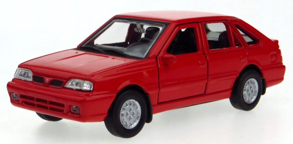 Polonez Caro Plus Model Auto Metalowy 1:34-39 Rood fra Welly – produktbillede