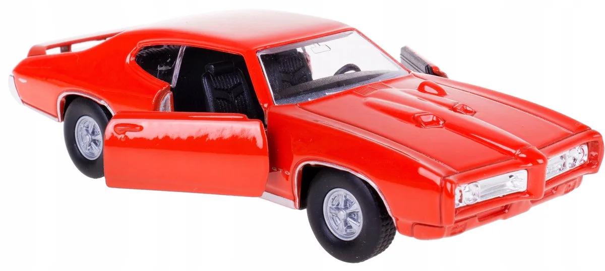 Pontiac GTO 1969 Modelauto Metaal Rood 1:34/39 by Welly – product photo
