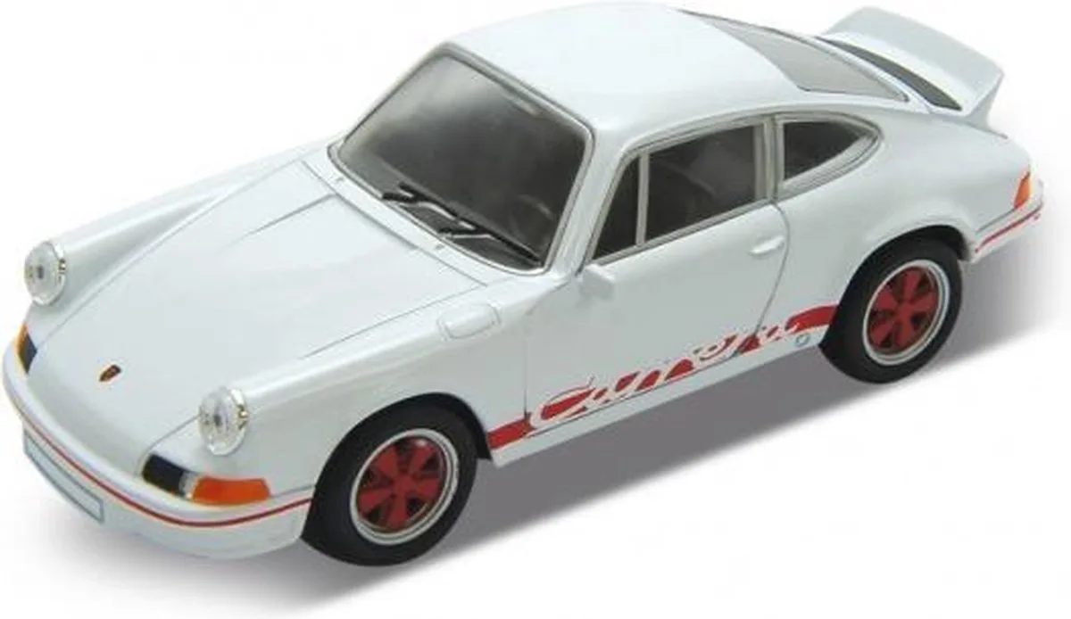 Porsche '73 Carrera RS 1:34 - 1:39 Metal Collection de Welly en Blanc – photo du produit