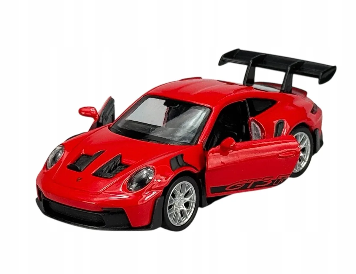 Porsche 911 GT3 RS 1:34 Rood - Metalen Modelauto fra Welly – produktbillede