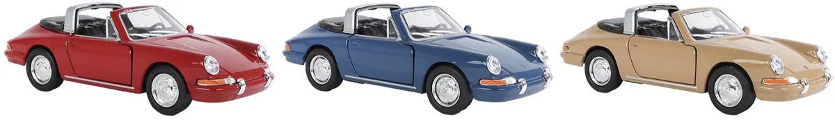 Porsche 911 Targa 1965 die cast pull back motor 11.5 cm, verkoop per stuk speelgoed auto Welly von Welly in Mehrfarbig – Produktfoto