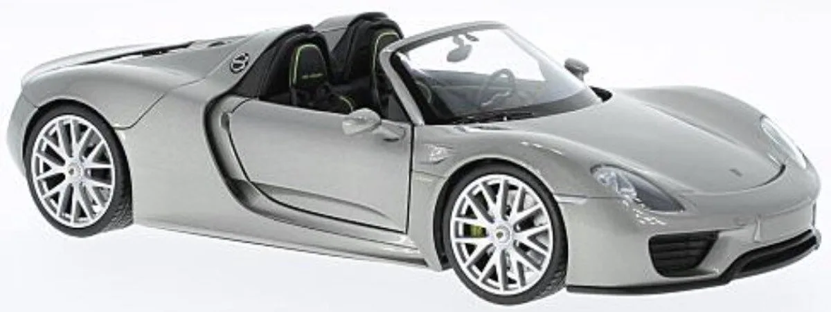 Porsche 918 - Modelauto - Schaal 1:24 by Welly in Grey – product photo