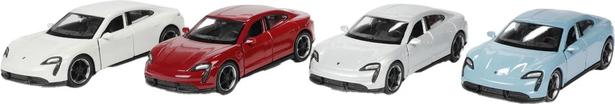 Porsche Taycan Turbo S Modelauto von Welly in Mehrfarbig – Produktfoto