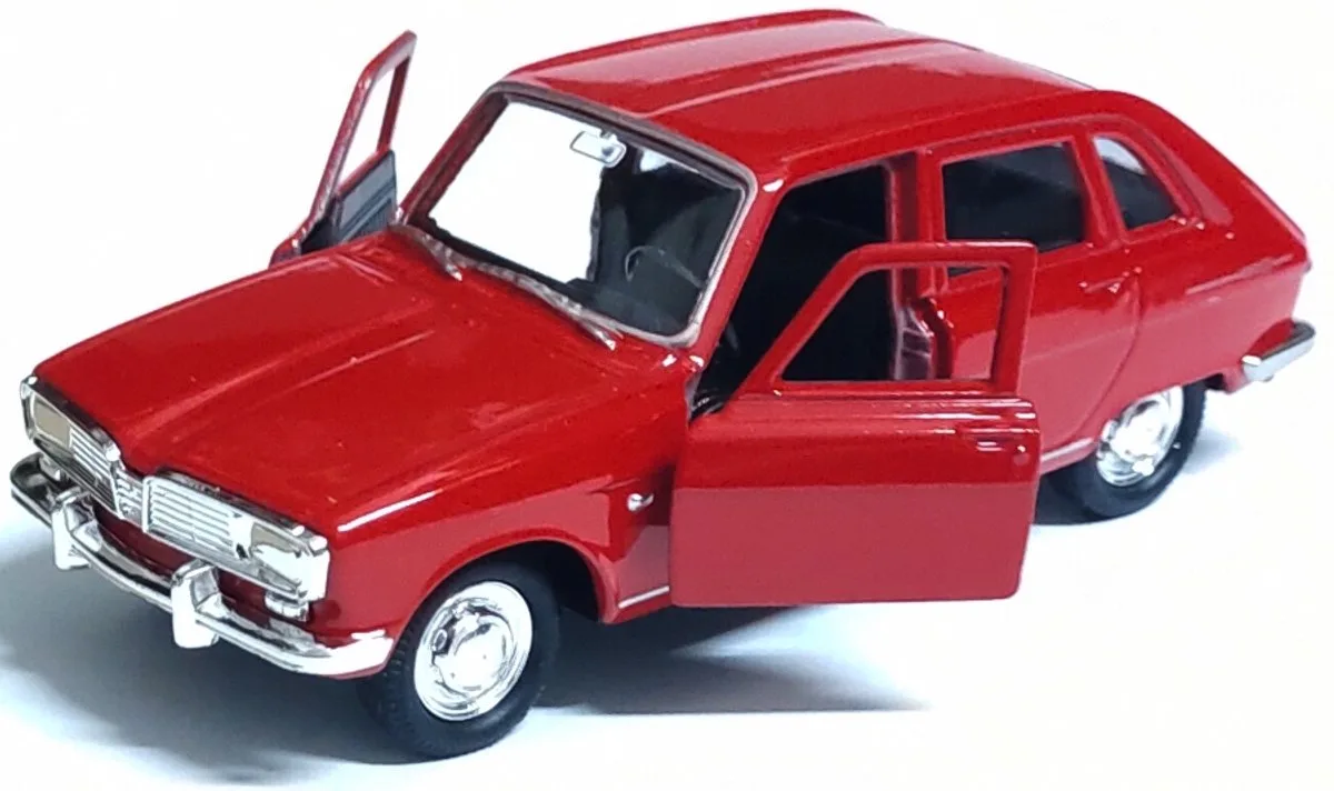 Renault 16 Modelauto 1968 - Schaal 1:34-1:39 de Welly en Rouge – photo du produit