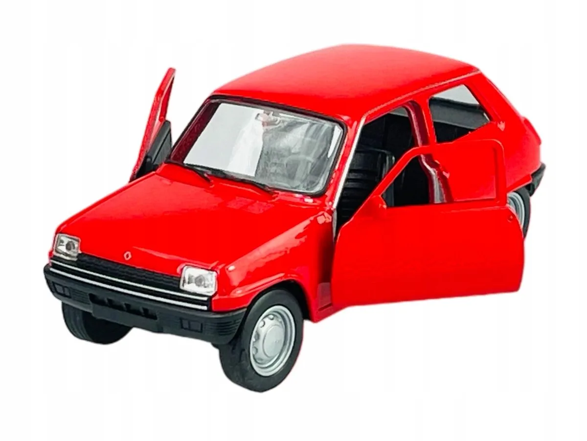 Renault 5 Modelauto 1:34 Metaal Nieuw von Welly in Rot – Produktfoto